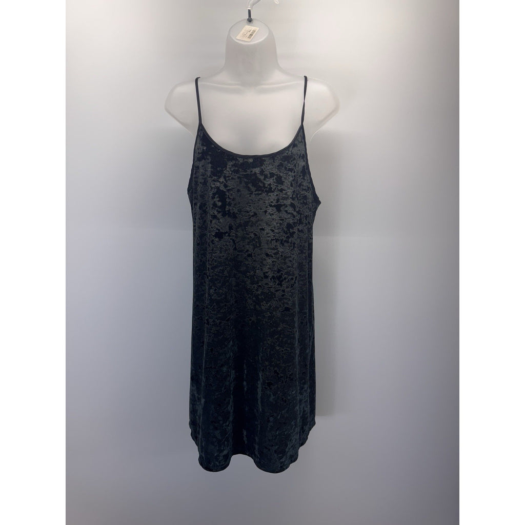 Victoria's Secret M/L Green Stretch Crushed Velvet Nightgown Slip Dress Lounge