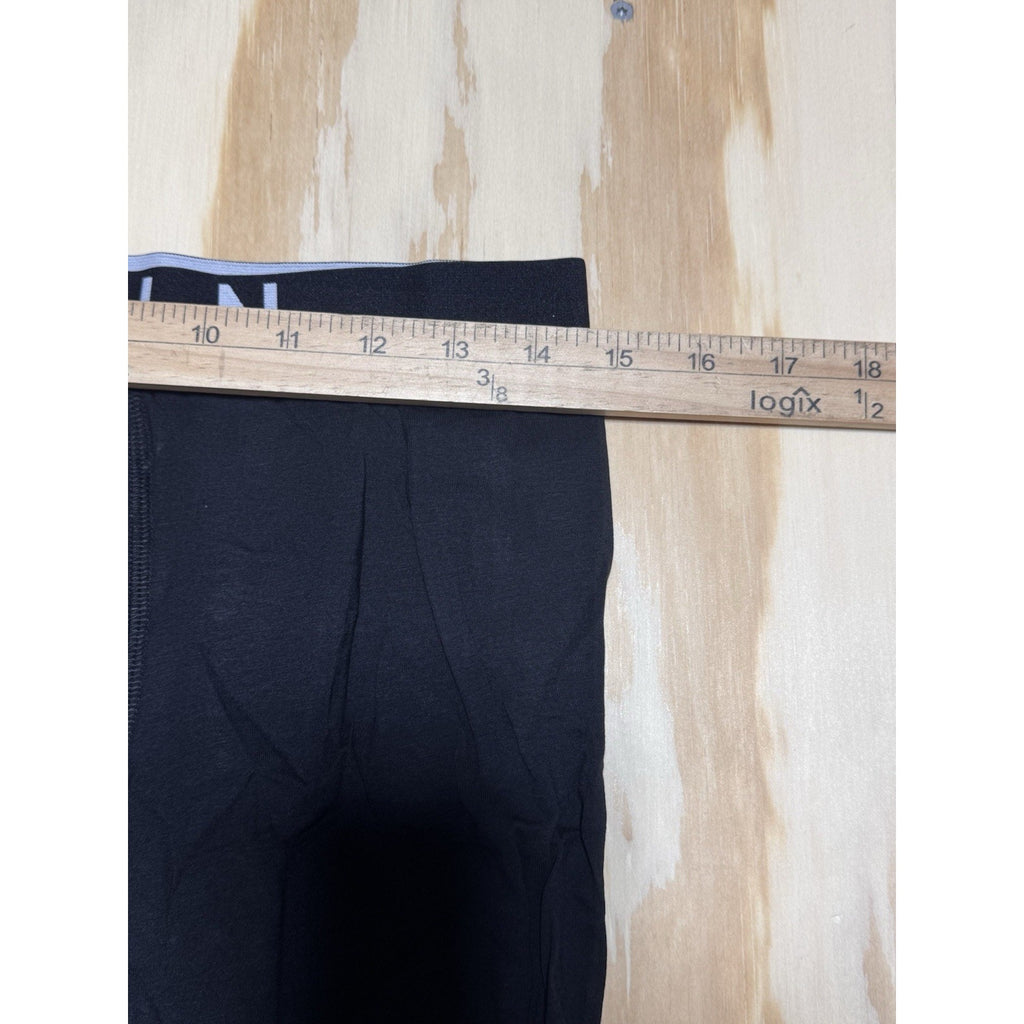 ORIGIN Bamboo Viscose Boxer Briefs Mens Large Black Soft Comfort Underwear New