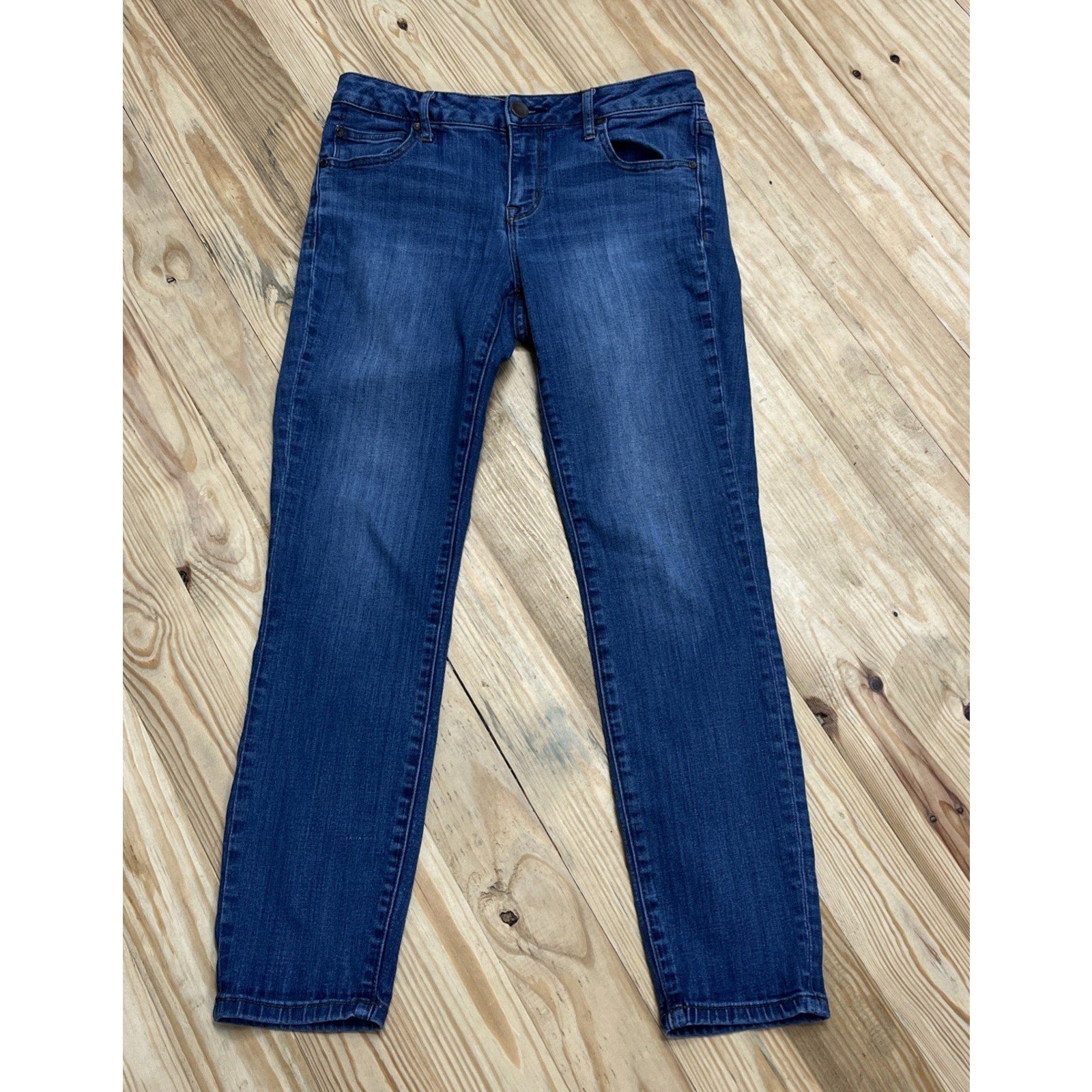 a.n.a. New Approach Jeans Blue Soft Stretch Jegging Ankle Skinny Size 27/4