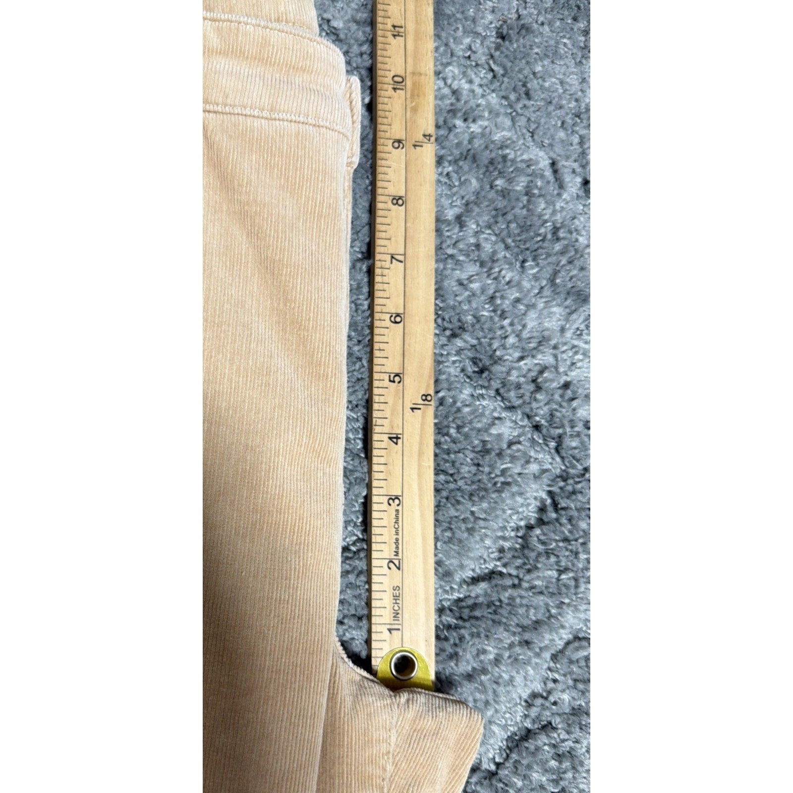 Talbots Women Siz 6 Petite Sparkle Corduroy Jegging Pants