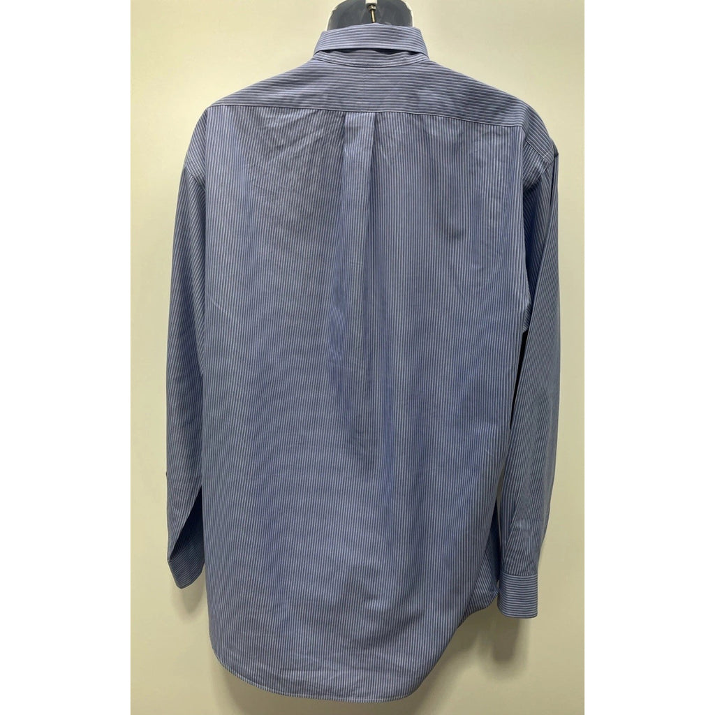 Ralph Lauren Blake shirt mens Medium blue stripe long sleeve button down
