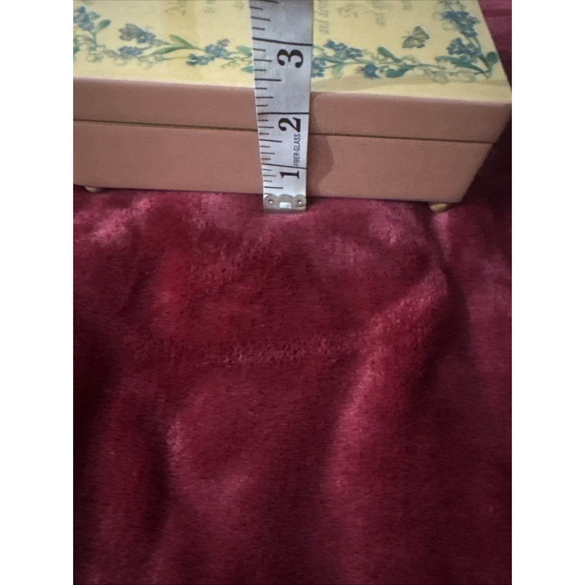1991 Summit Wood Music Box Mothers Poem Swiss Movement Plays Lara's Theme