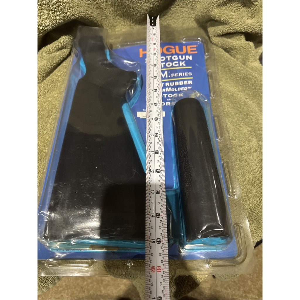 Hogue #08712 Over Molded Shotgun Stock/Forend Kit For Remington 870 12GA, Black