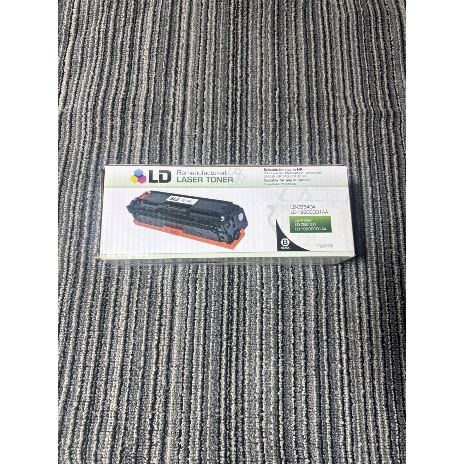 LD CB540A 125A Black Toner Cartridge HP LaserJet CP1215 CP1515N CM1312 NEW