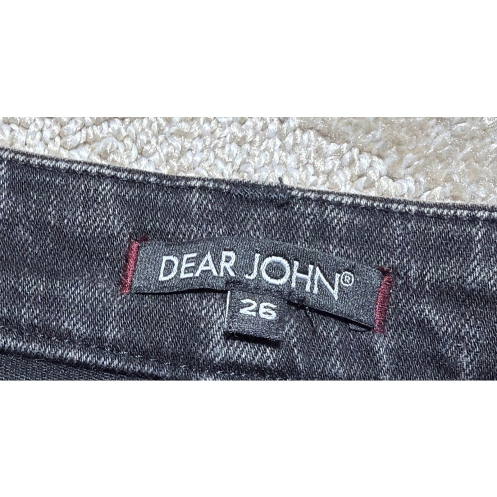 Women’s Dear John Kaylee Studded 5 Pockets Mini Skirt size 26 Stretch