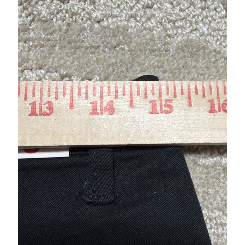 FREESTYLE Womens Shorts SIZE 9 COTTON STRETCH BLACK Bermuda SHORTS NWT