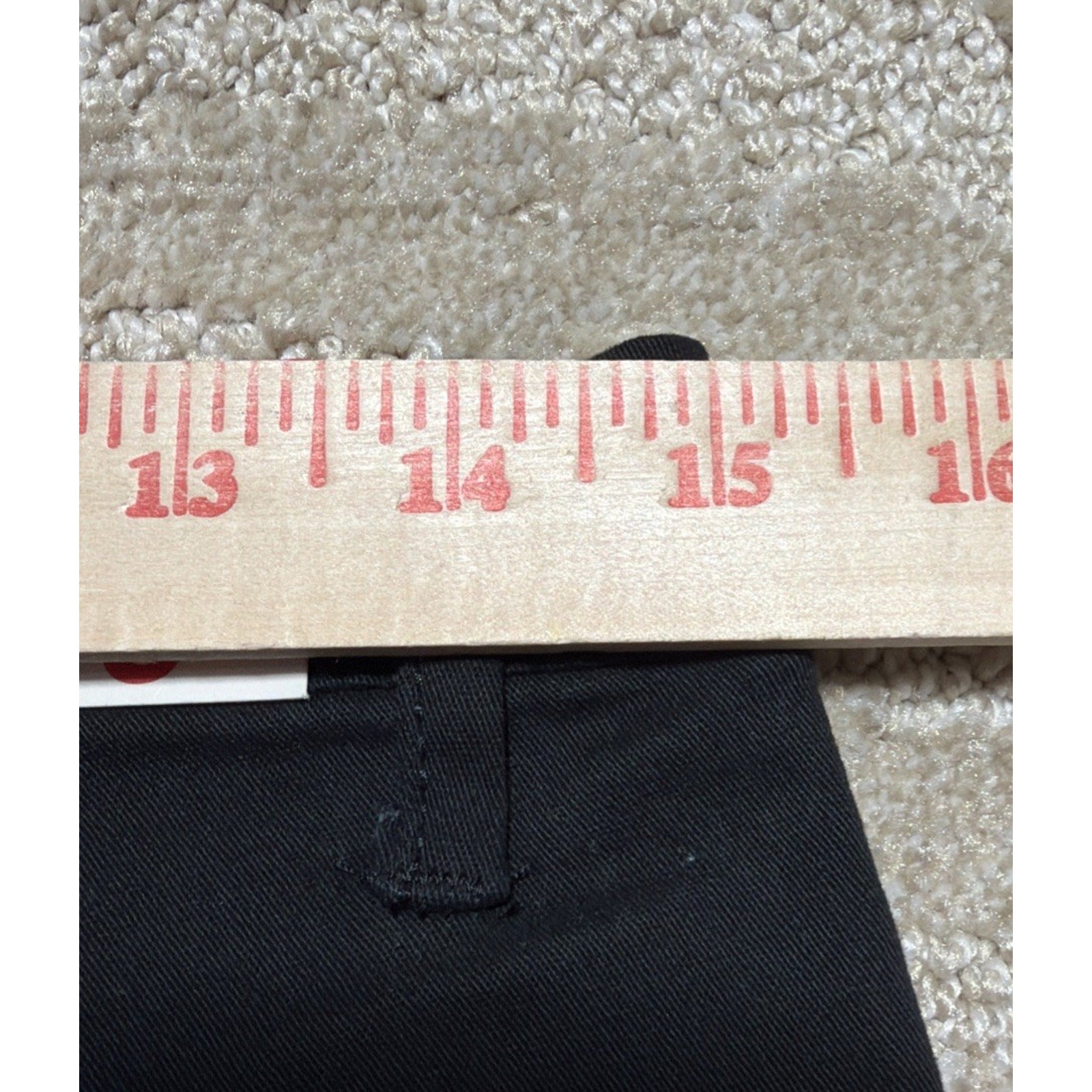 FREESTYLE Womens Shorts SIZE 9 COTTON STRETCH BLACK Bermuda SHORTS NWT