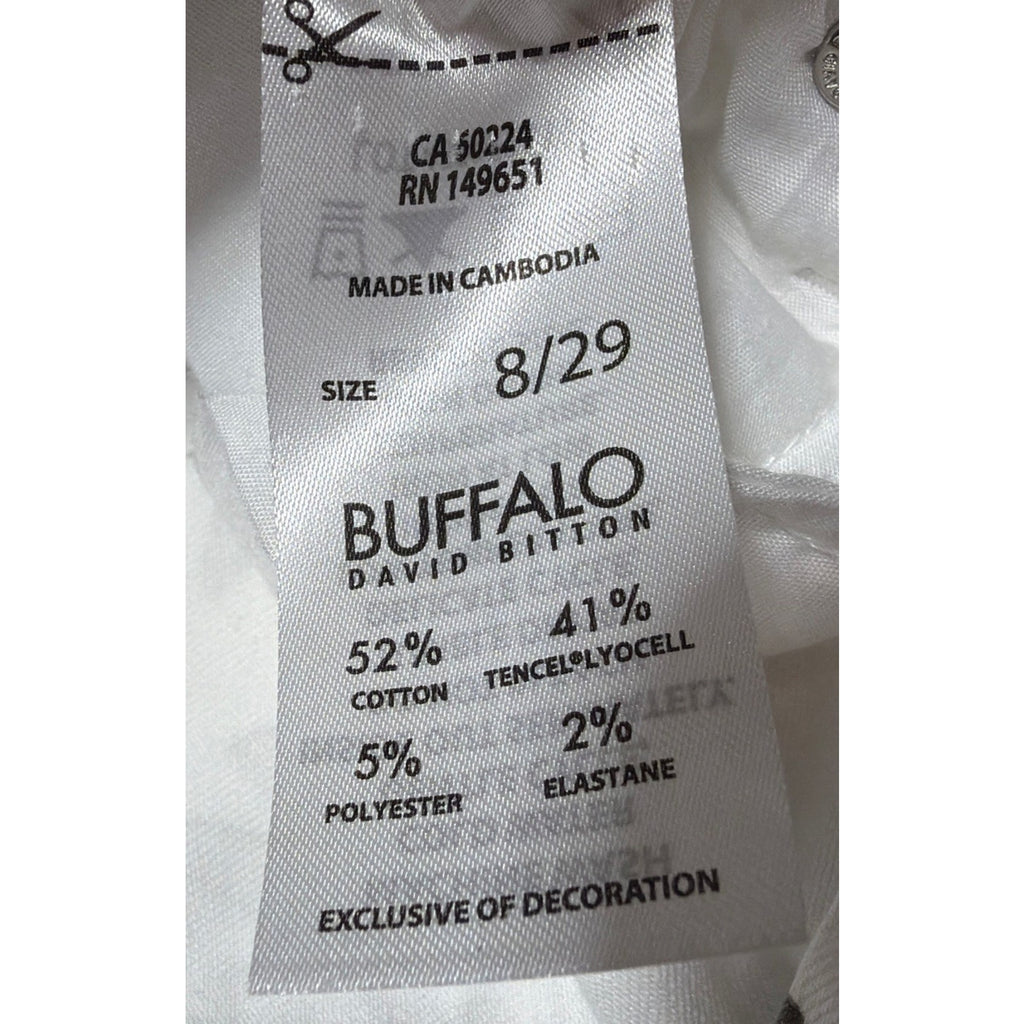 Buffalo David Bitton Women’s Size 8/29 Havana High Rise Ankle Skinny Pants