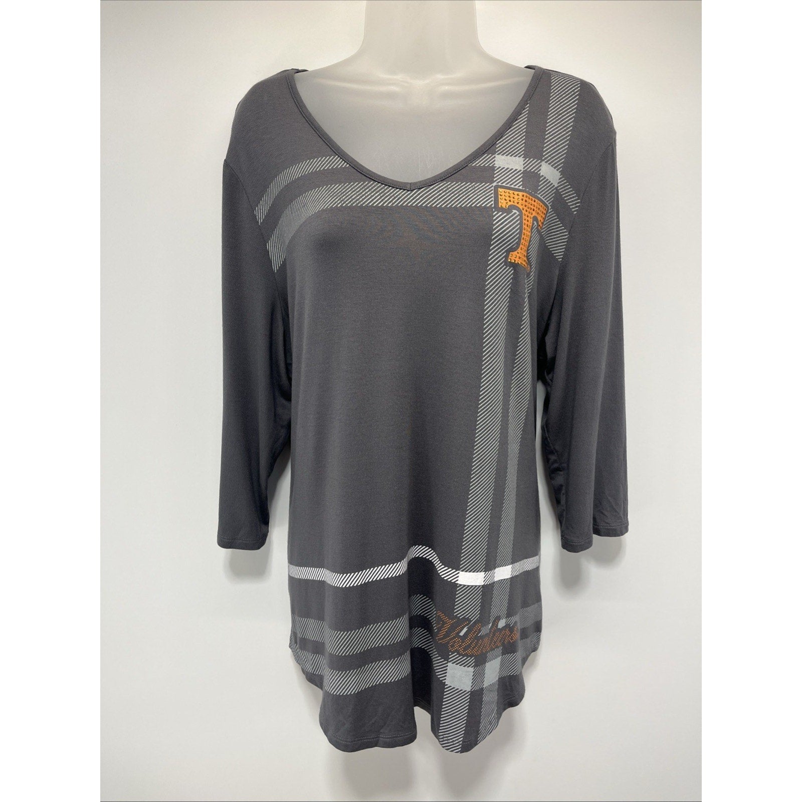 University Of Tennessee Vols P. Michael Embellished Tunic Gray Women’s XL NWT