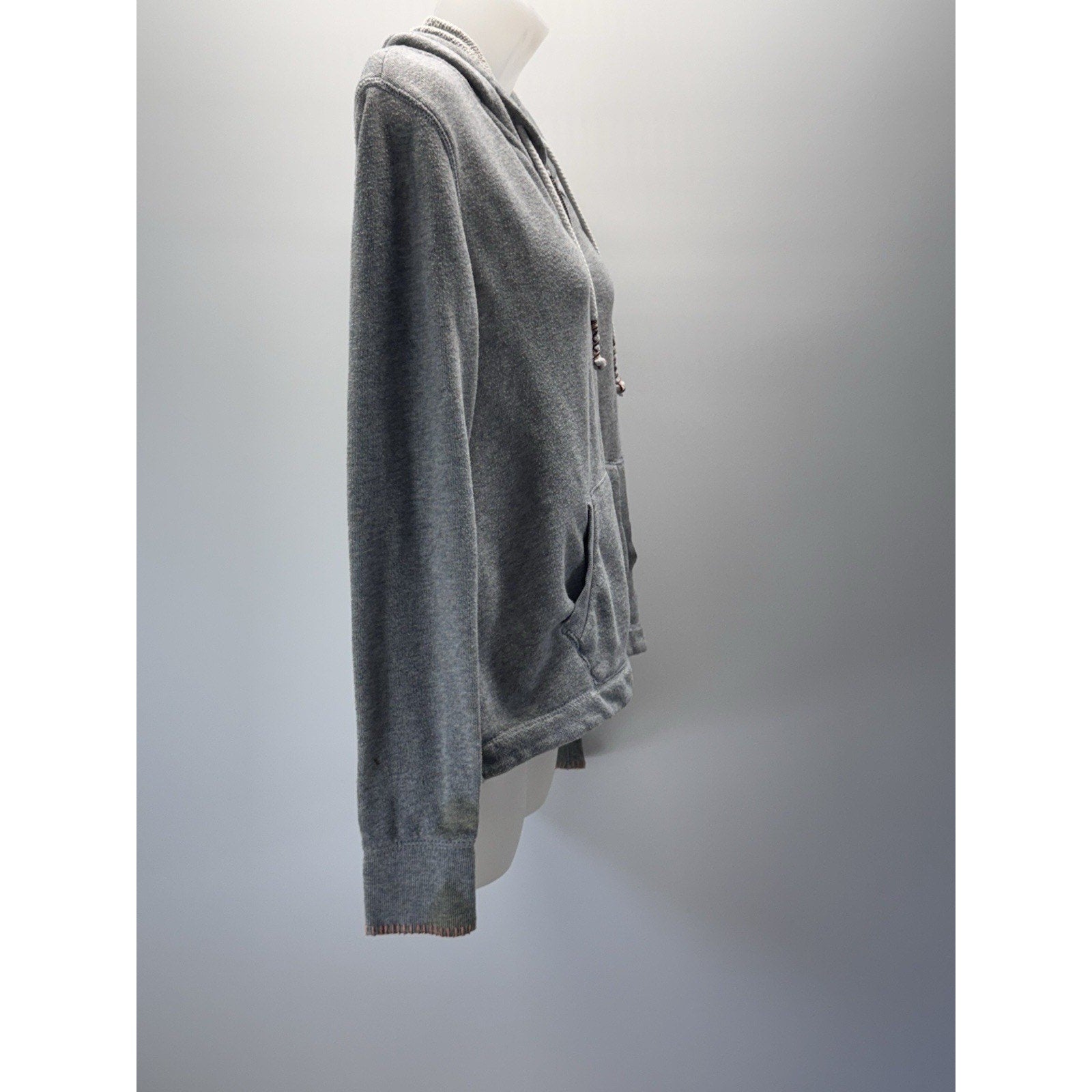 Vintage Billabong Graphic Zip Up Hoodie Sweatshirt Hooded Y2K Large Women’s M