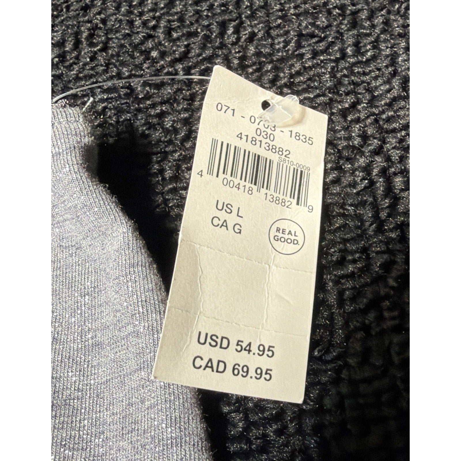 NWT Aerie Womens L Shimmer Maxi Skirt Silver Glitter Ribbon Detail Stretch New