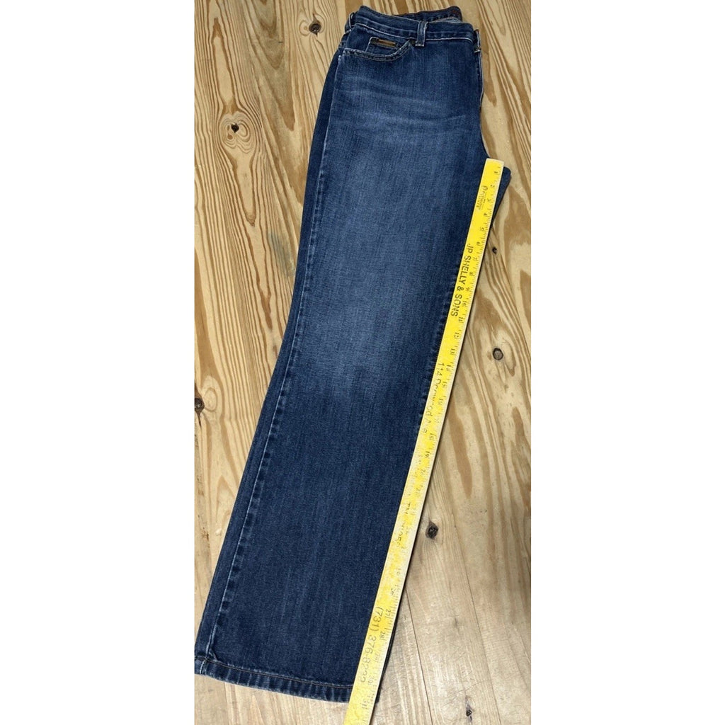 Eddie Bauer Classic Bootcut Jeans 10 Stretch 31x31 Medium Wash Denim Mid Rise