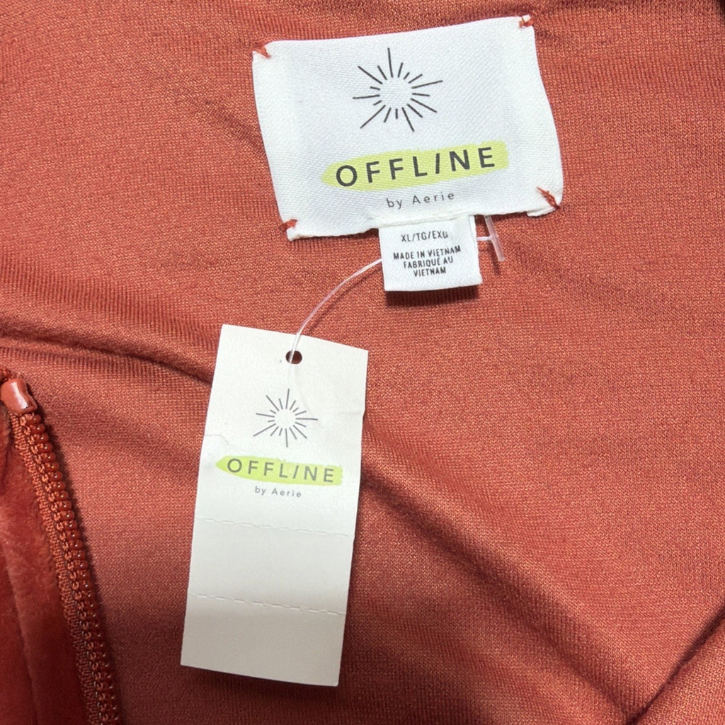 Aerie Offline XL After Party Oversized Velour Jacket Women Athleisure Cozy NWT