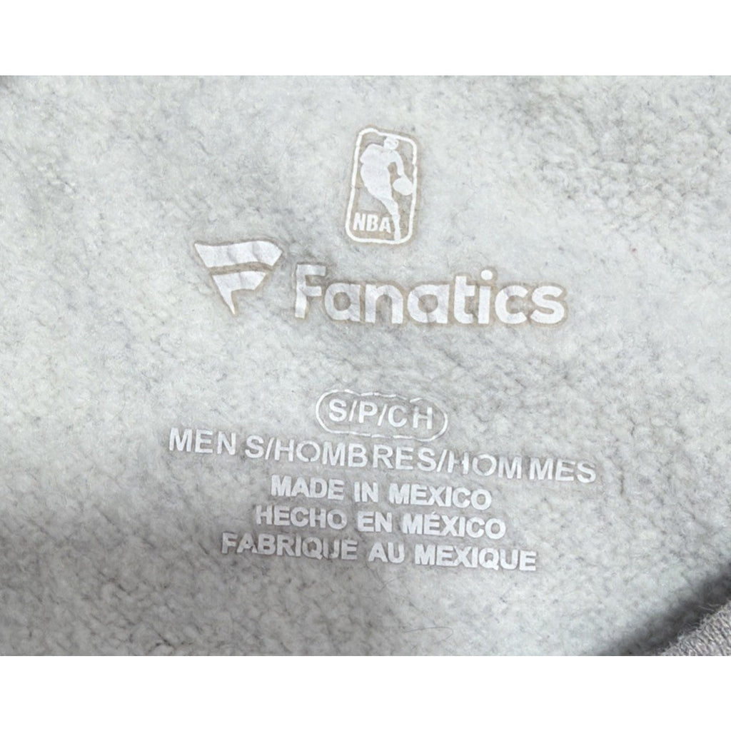 Houston Rockets NBA Fanatics Crew Neck Long sleeve Sweatshirt Mens Sz Small Gray