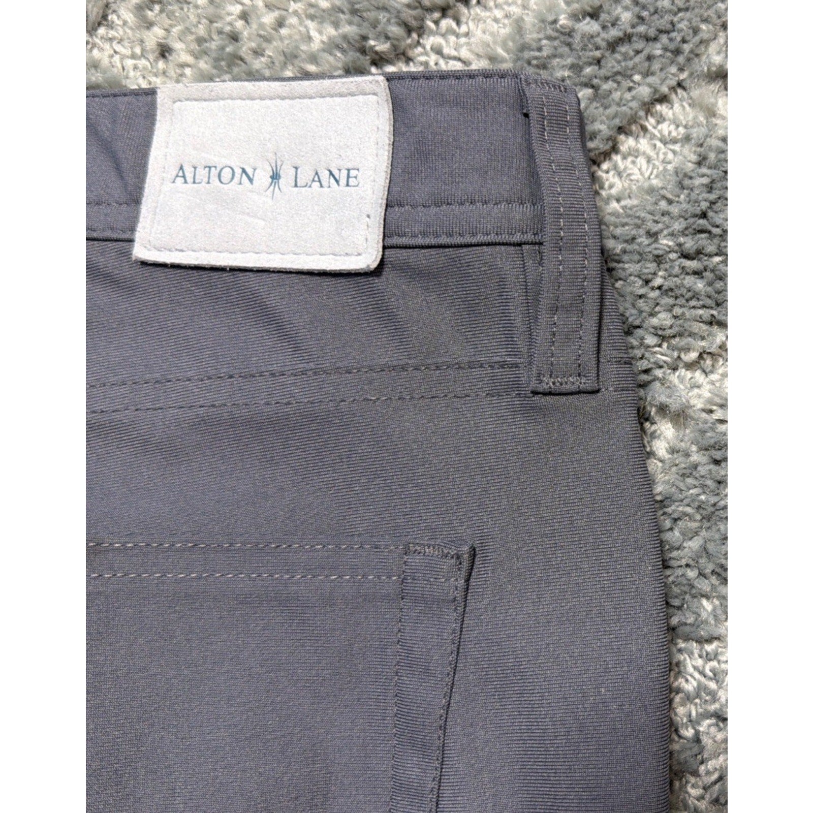Alton Lane Men's Flex Five Pocket Golf Pants Gray 35x33