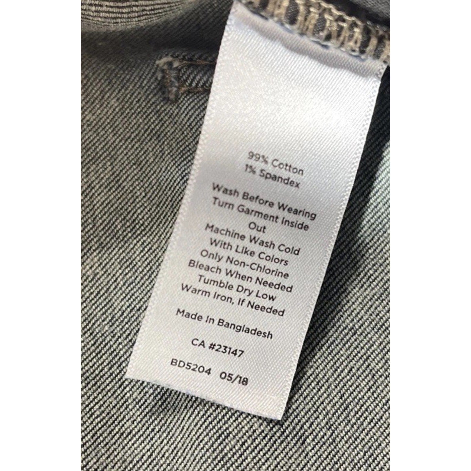 Talbots Simply Flattering 5 Pocket Women’s Jeans Size 27x27 Dark Wash