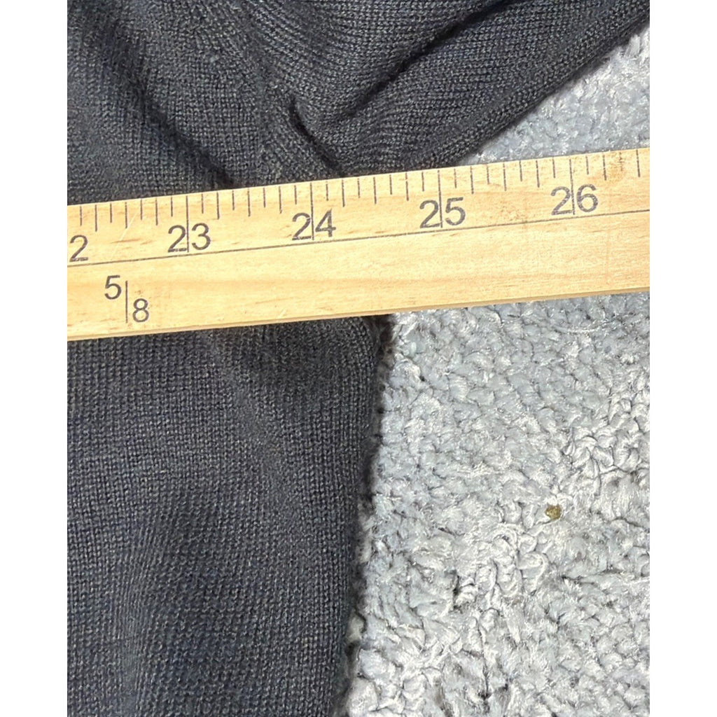 Lavane New York Mens Mock Neck Pullover Sweater XL Black Classic Designer