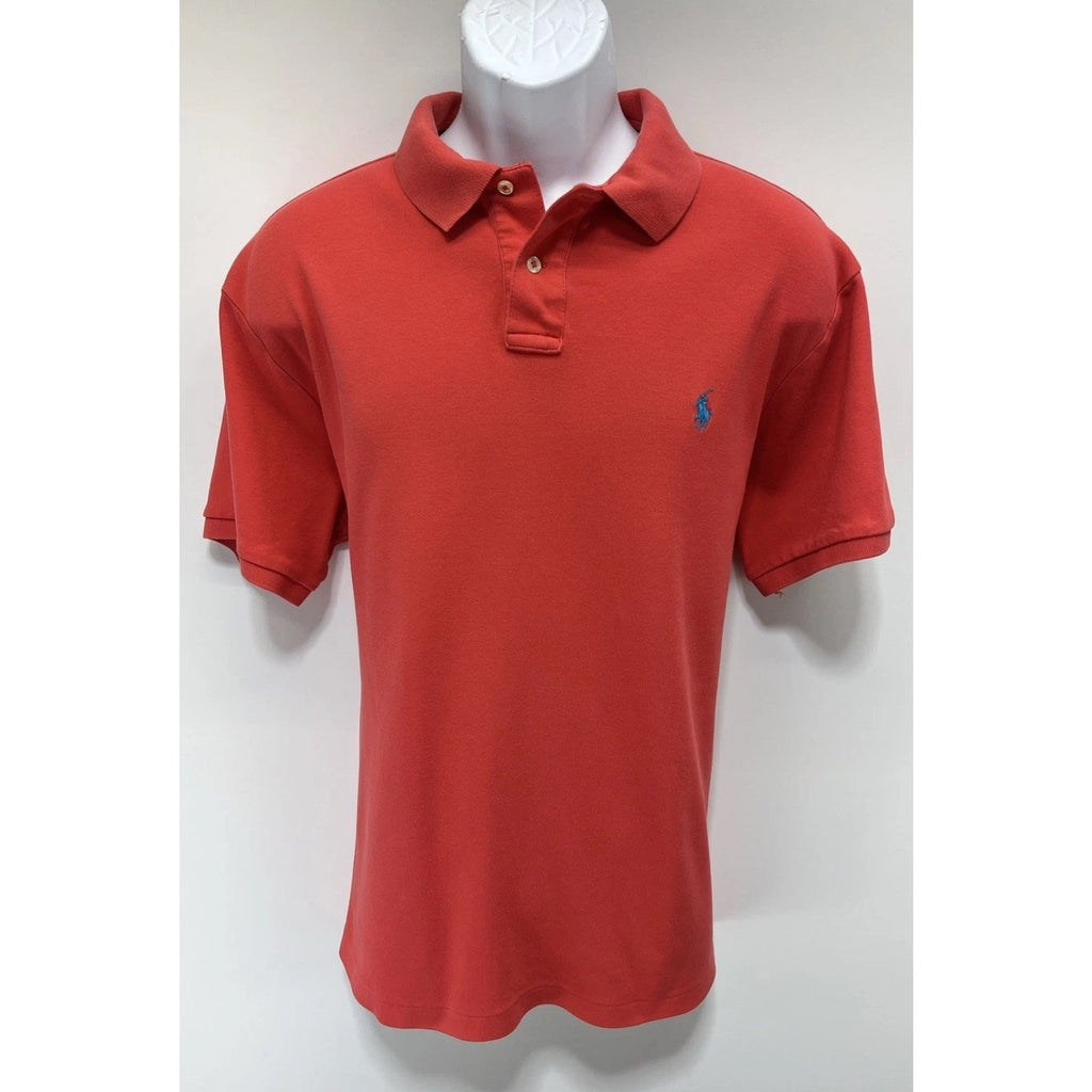 Polo Ralph Lauren Polo Shirt Coral XL custom fit