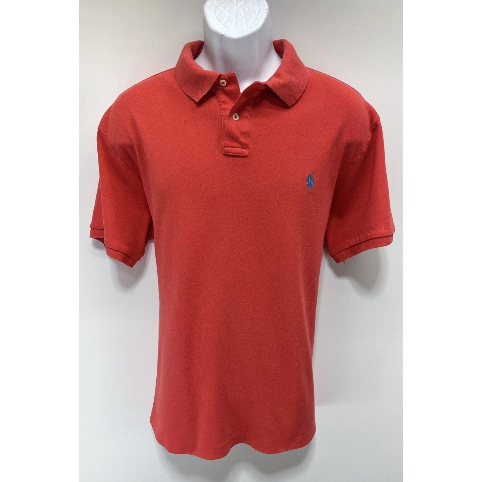 Polo Ralph Lauren Polo Shirt Coral XL custom fit