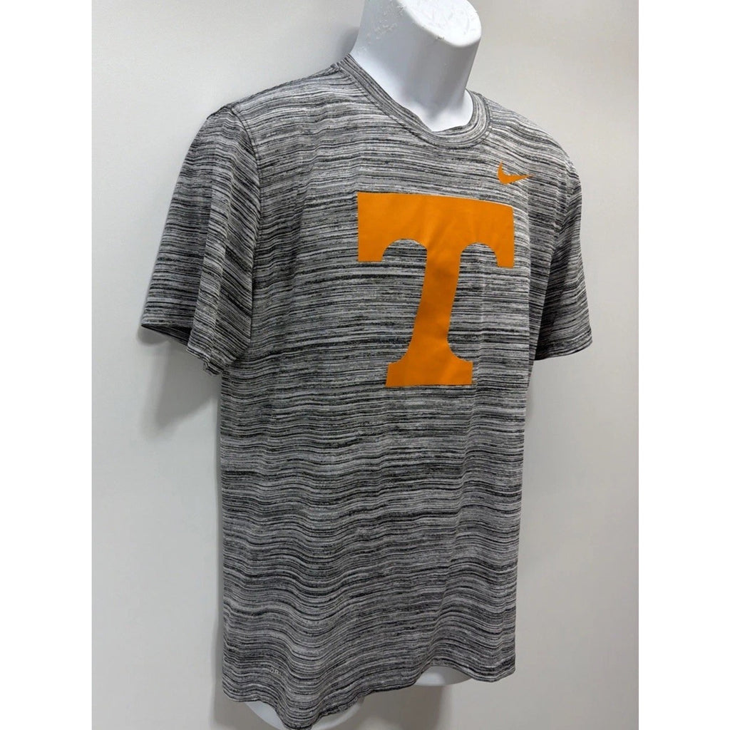 Tennessee Volunteers Shirt Men M Nike Dri Fit Tech Performance Training Gray EUC
