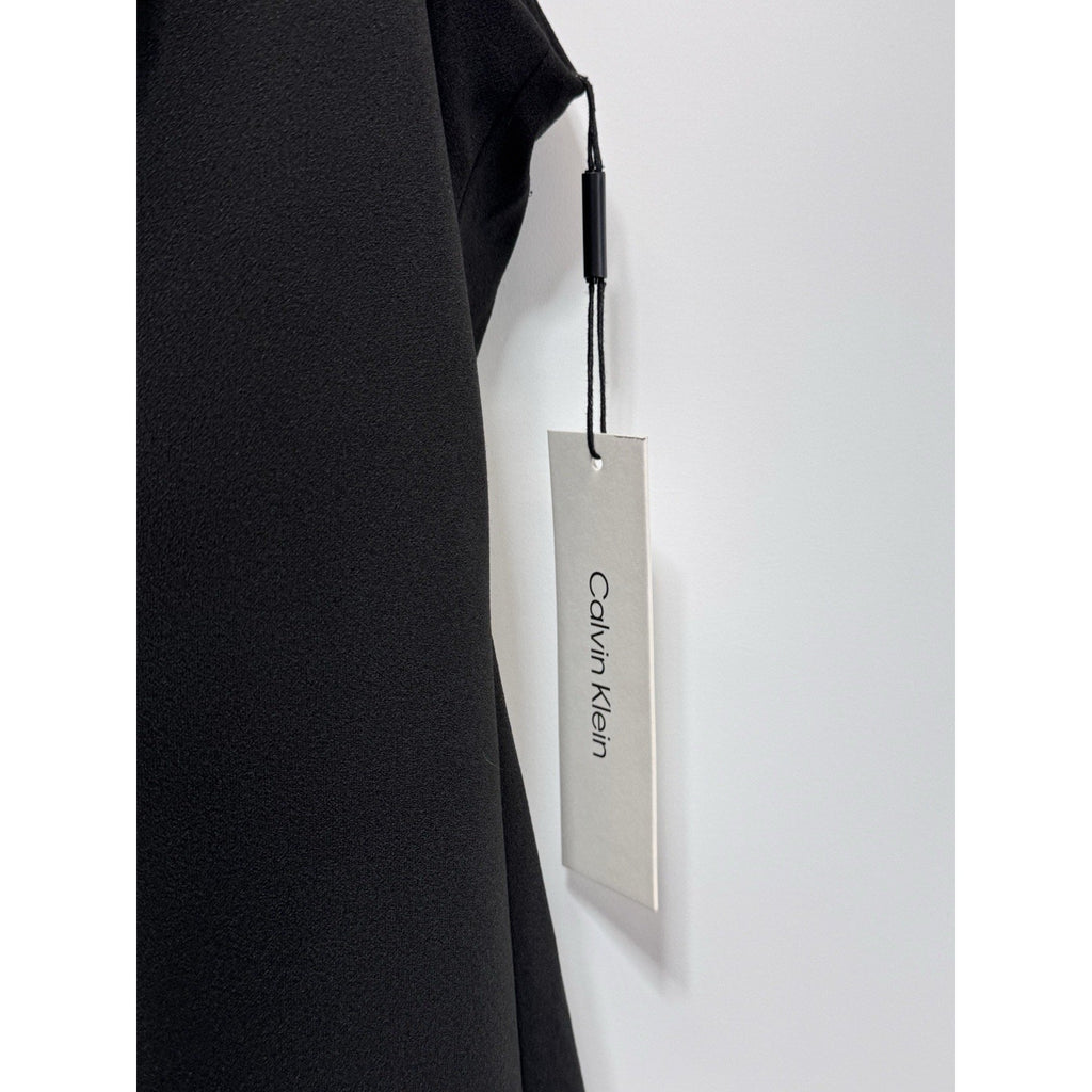 CALVIN KLEIN Business Professional Black Dress Neck Tie Women’s Size 14 NWT