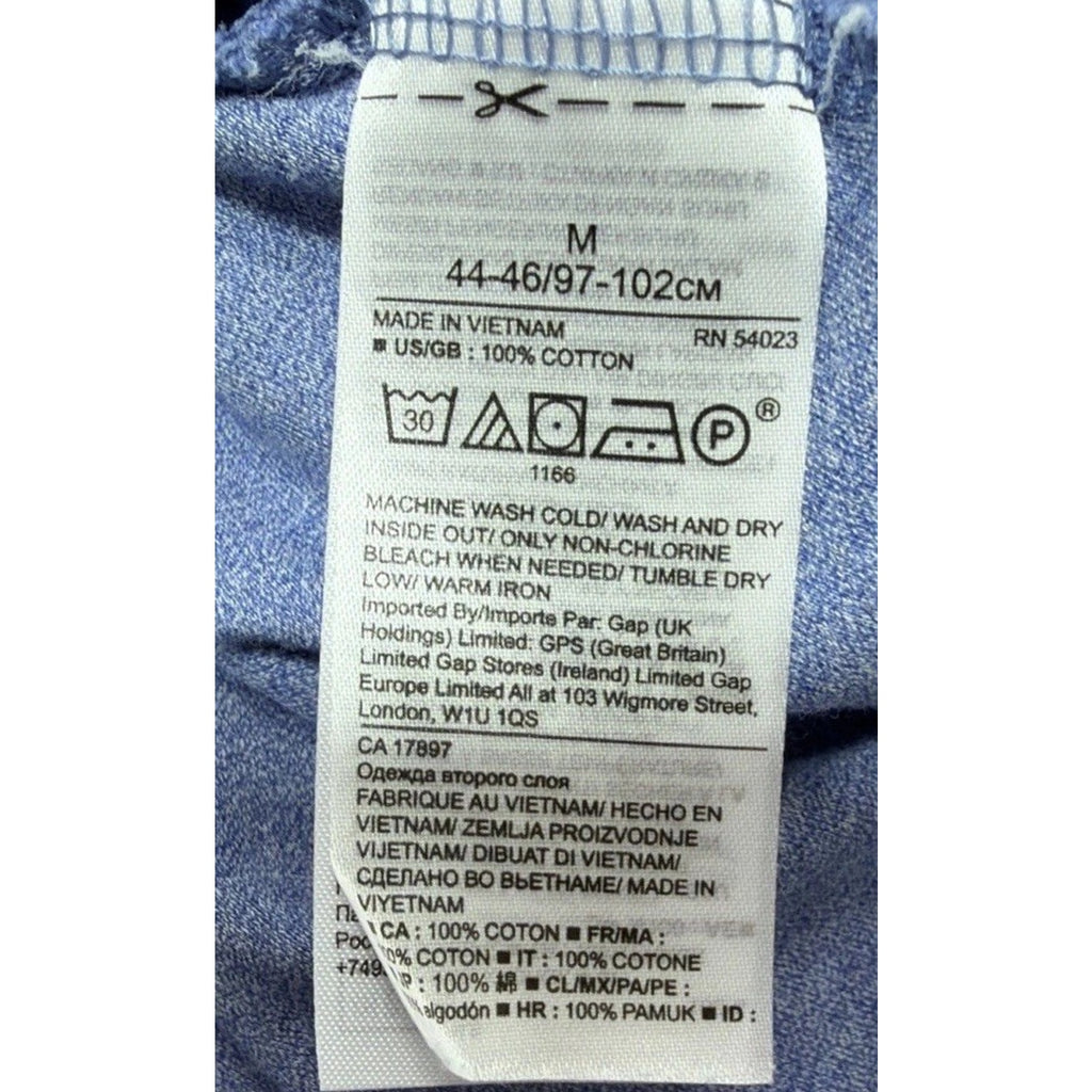 Banana Republic Standard Fit Luxury Touch Polo Shirt Mens Medium Cotton Preppy