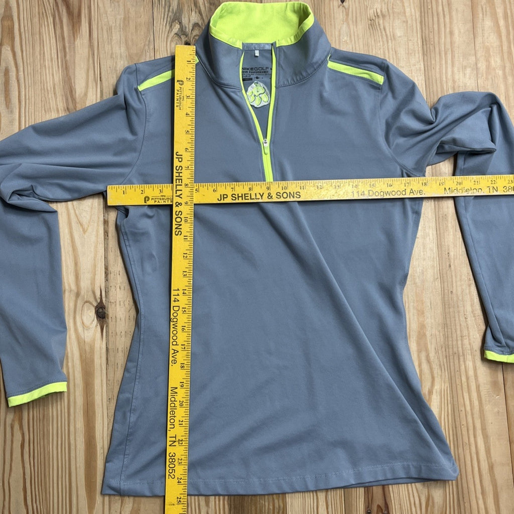 NIKE WOMENS Golf Tour Performance SIZE Medium DRI FIT 1/2 Zip Pull Over