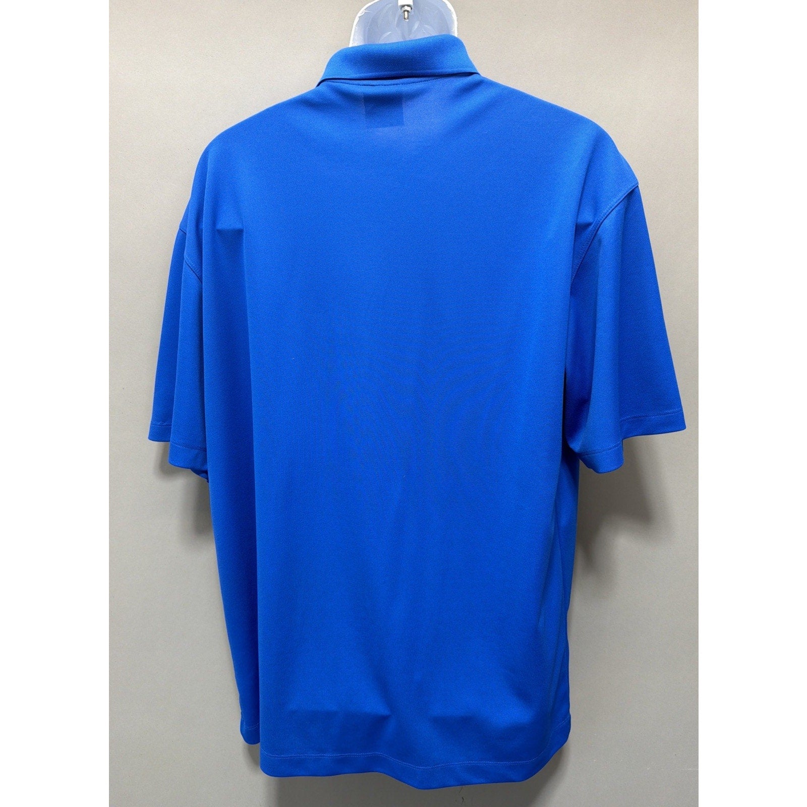 Nike Golf Polo Shirt Mens XL Harbor Blue Micro Pique Moisture Wicking Top GE