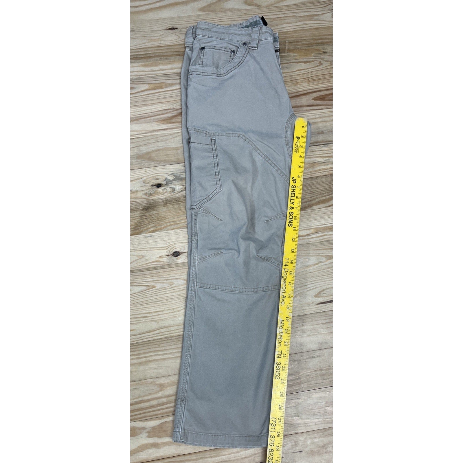Men's Mountain Khakis Double Knee Work Outdoor Cotton Pants 32x30