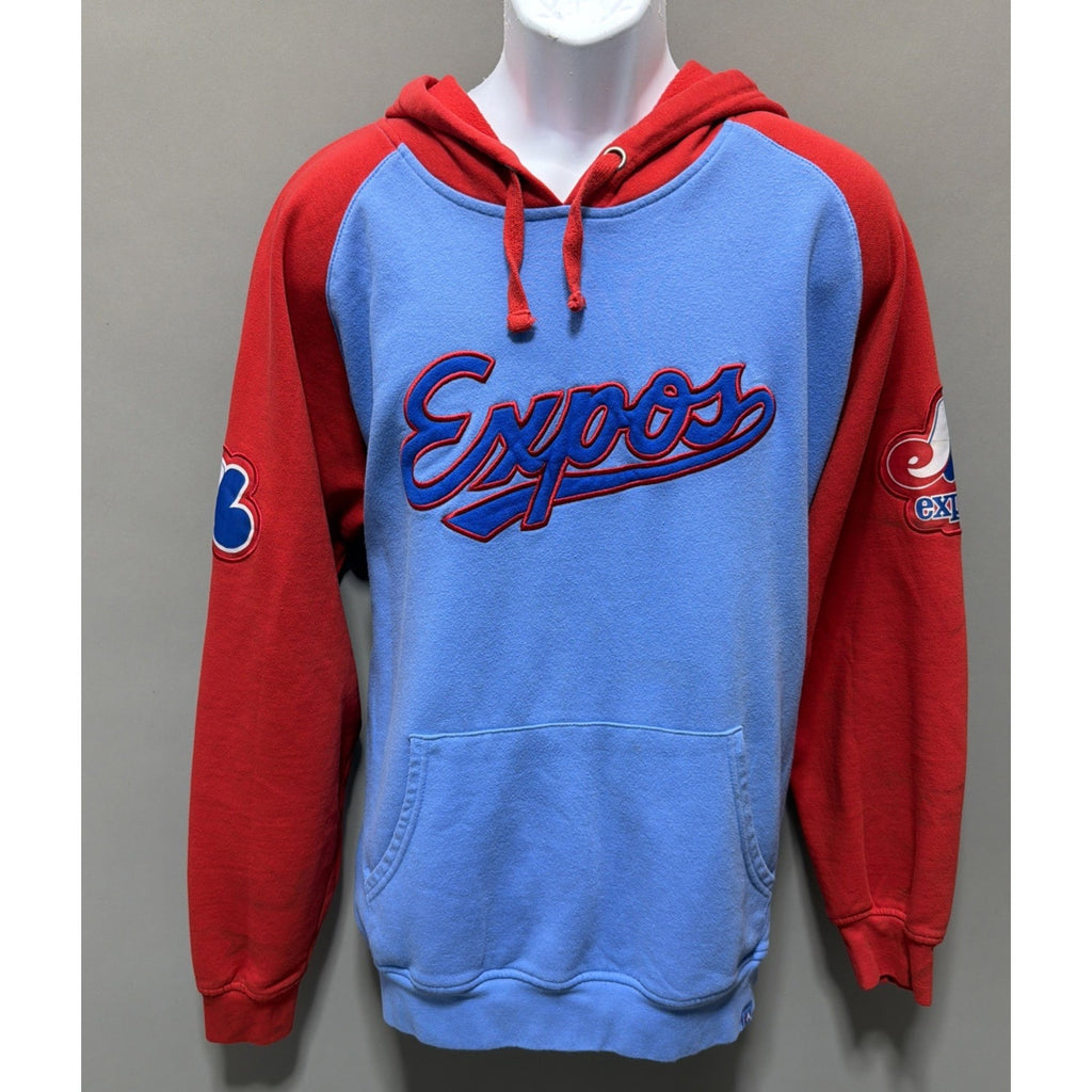Montreal Expos Men's XL Cooperstown Collection Majestic Hoodie Sweatshirt MLB