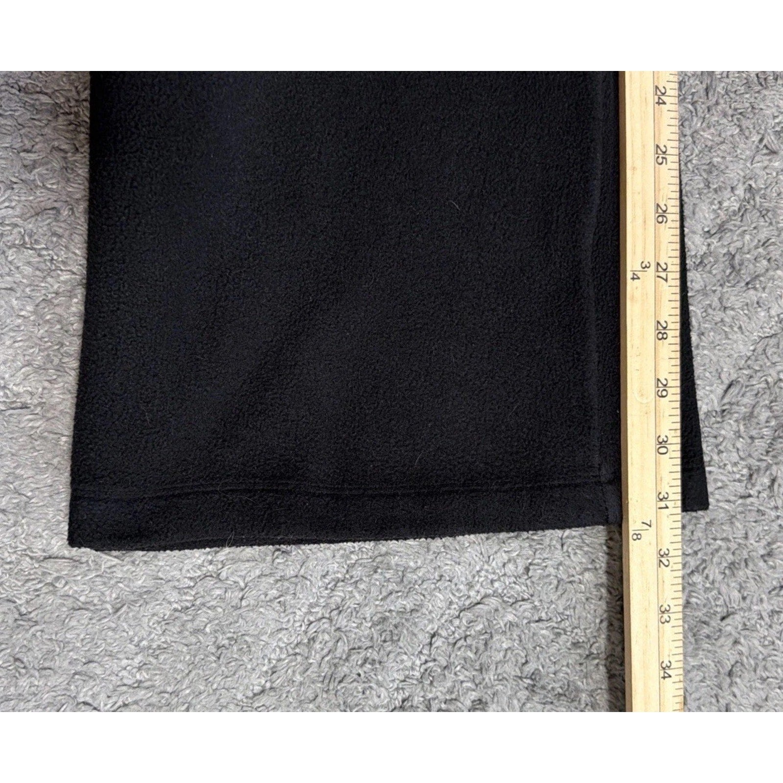 The North Face Womens Black Fleece Pants Bootcut Drawstring Outdoor M/L