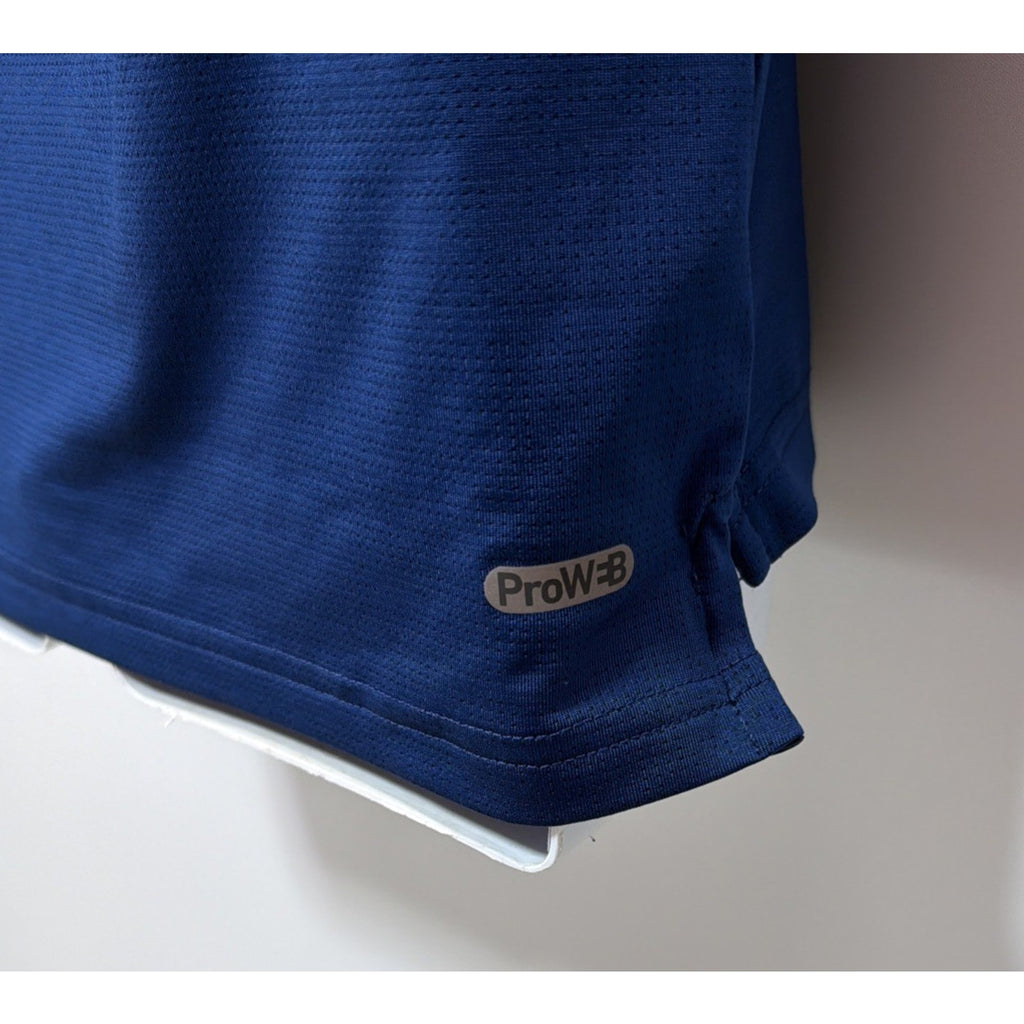 Spyder Active T-Shirt Men's Small Navy Stretch Short Sleeve Pro Web Tee