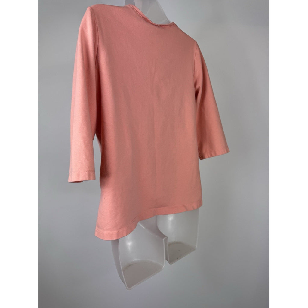 Harley Davidson Motorcycle Shirt Women’s X-Large Top Peach 2005 Grand Rapids, MI