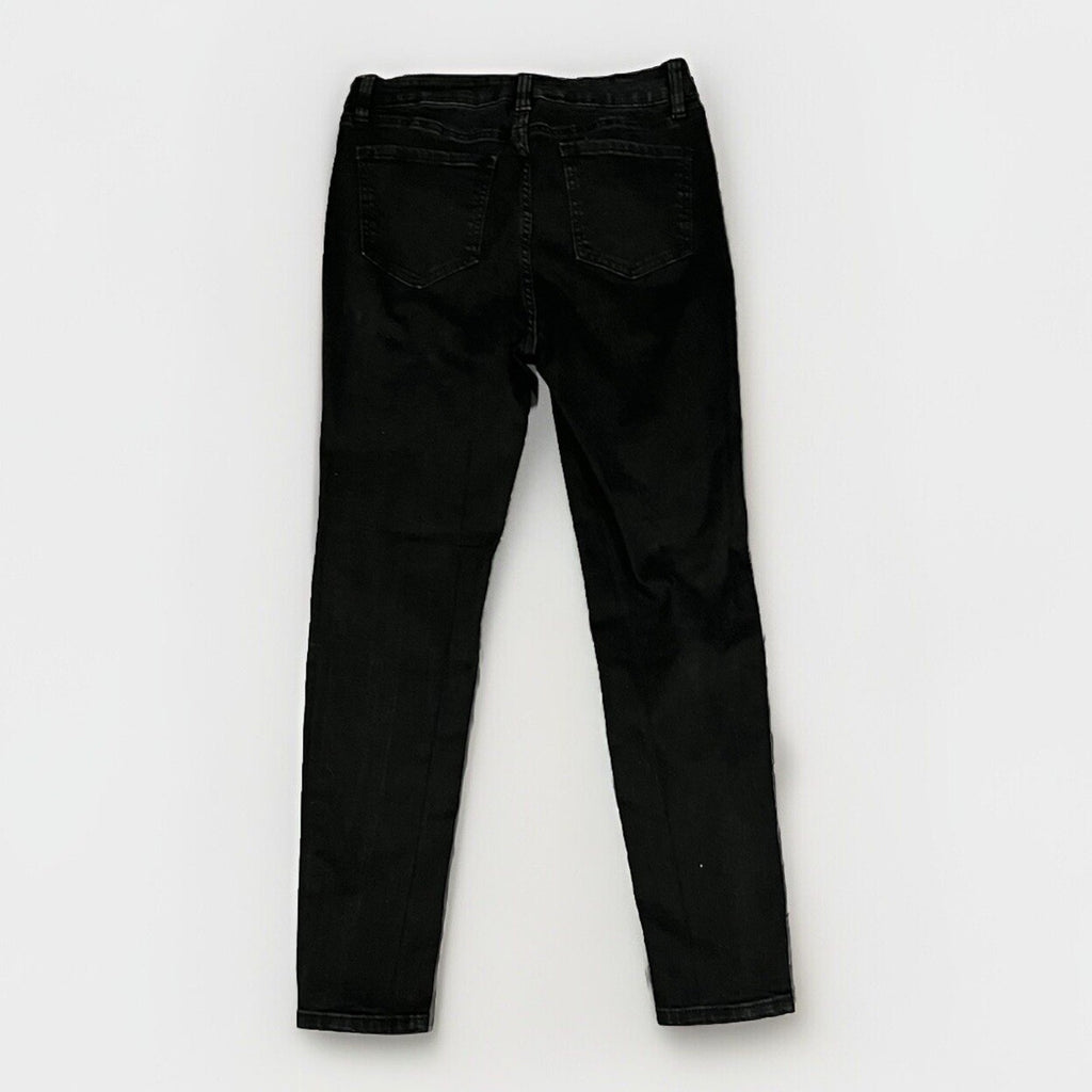 Skinny Fries Denim Junior's Jeans Black Size 11 28X26 Straight