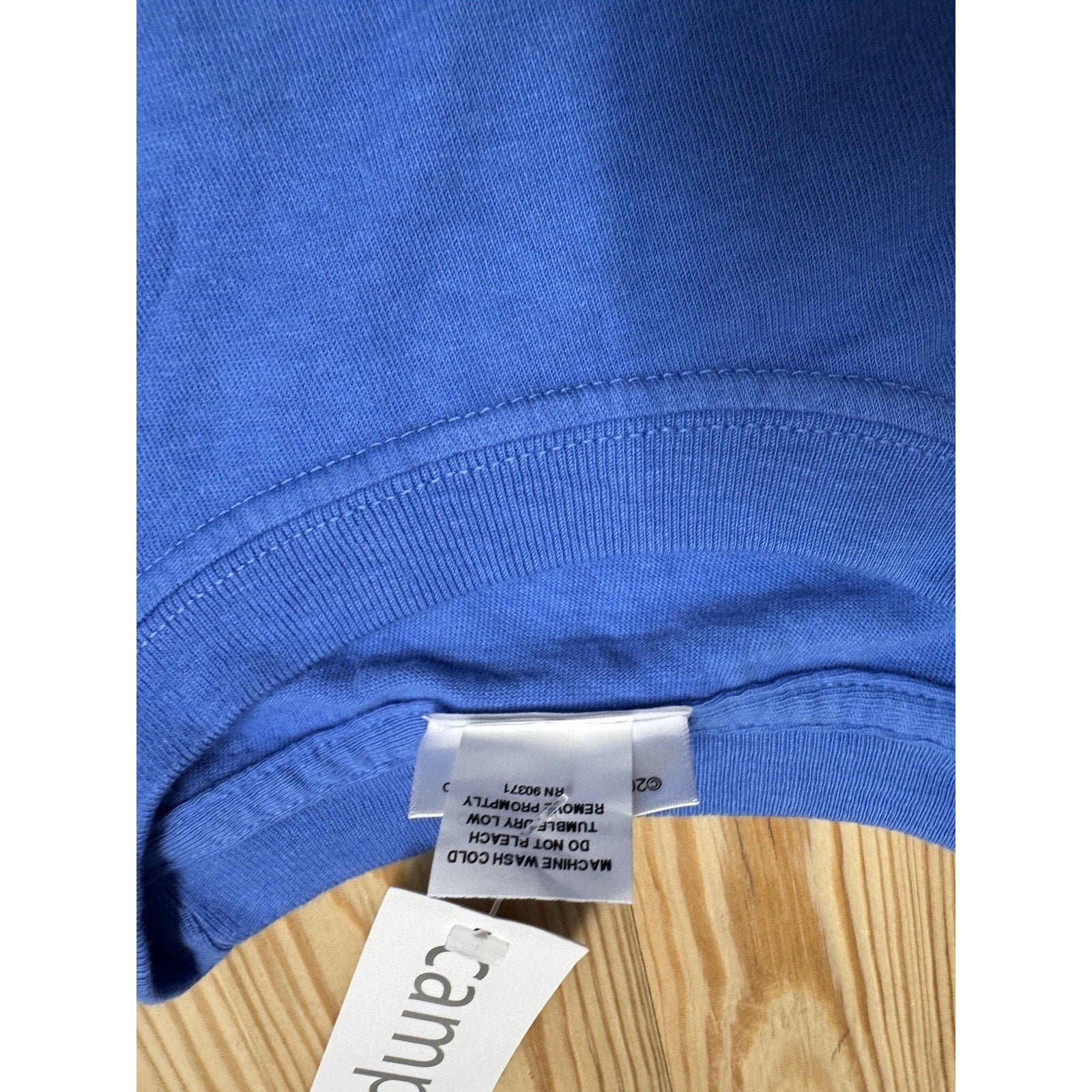 LEGOLAND Florida Resort Long Sleeve Blue T-Shirt Adult Small 2012 NWT