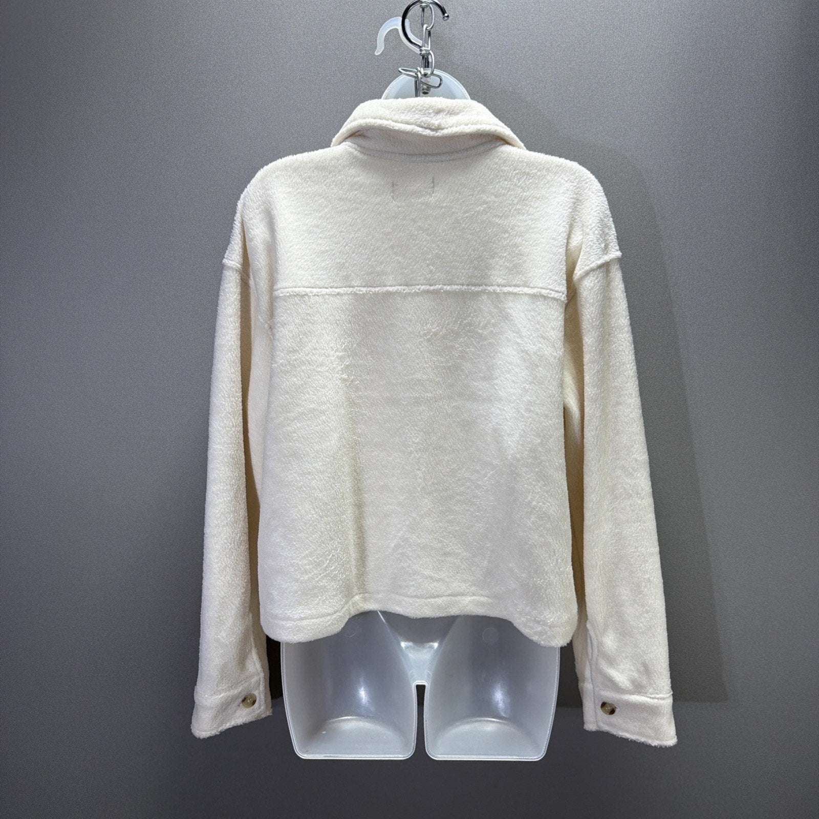 NWT Altar’d State Cream Oversized Super Soft Shacket Size Medium