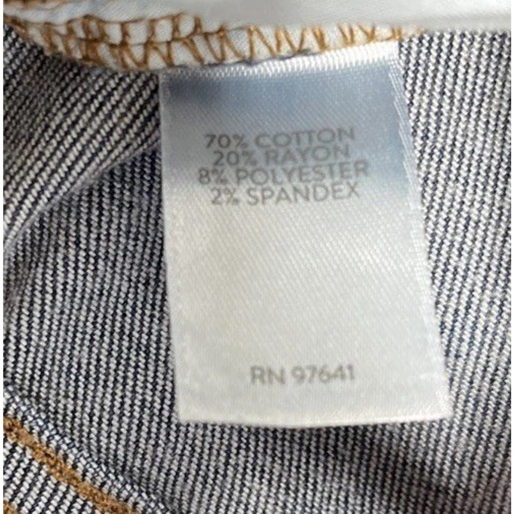 J. Jill Jeans Womens 4 Blue Denim High Rise Boot Cut Stretch Western 28x30