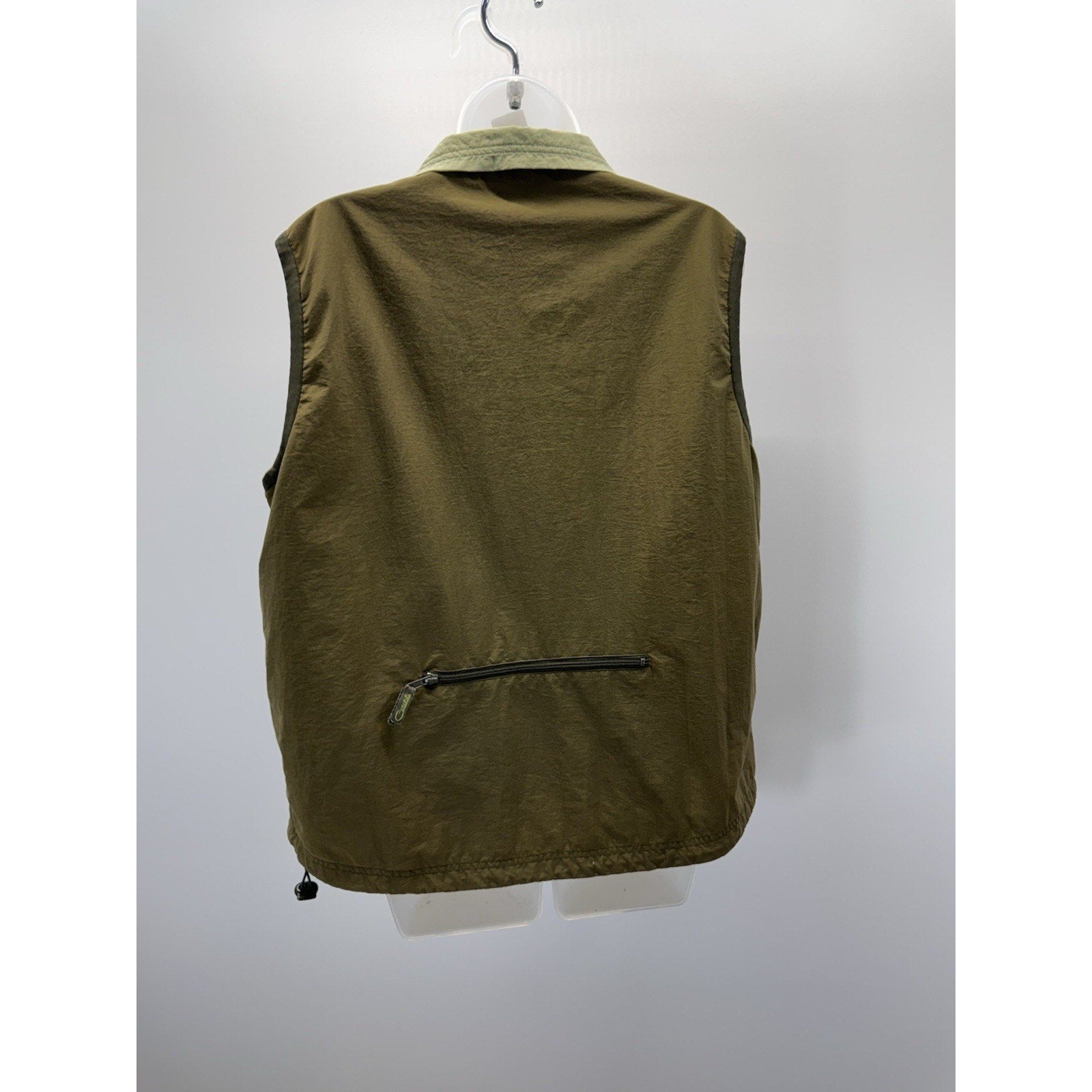 Catalina Zip Front Reversible Vest Ladies Large 12/14 GREEN