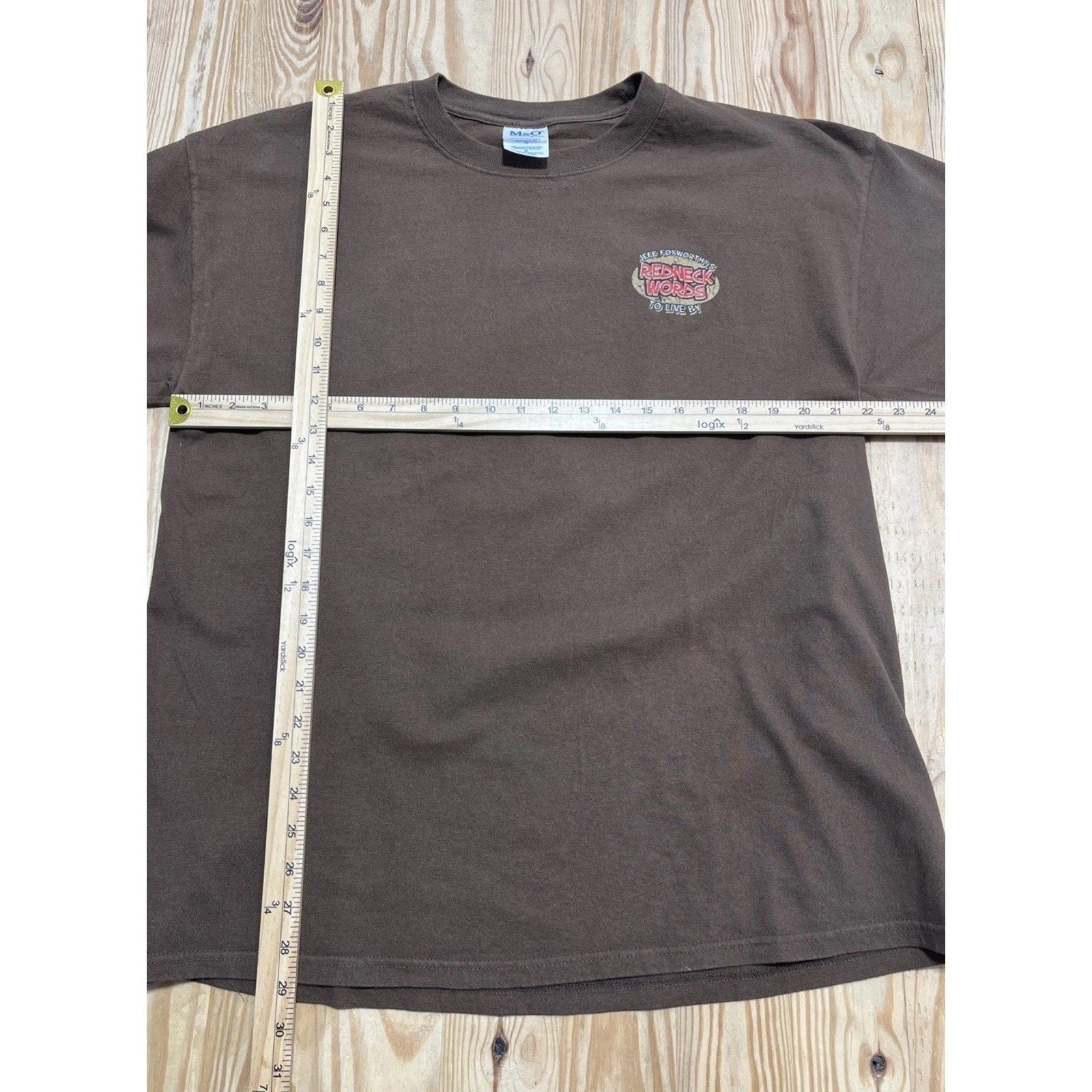 2002 JEFF FOXWORTHY'S REDNECK WORDS To Live By "JEET YET XL T-Shirt