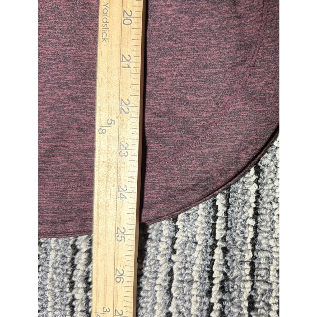 Athleta Uptempo Hoodie Sweatshirt Burgundy Red Stretch XS Sport Gym Run