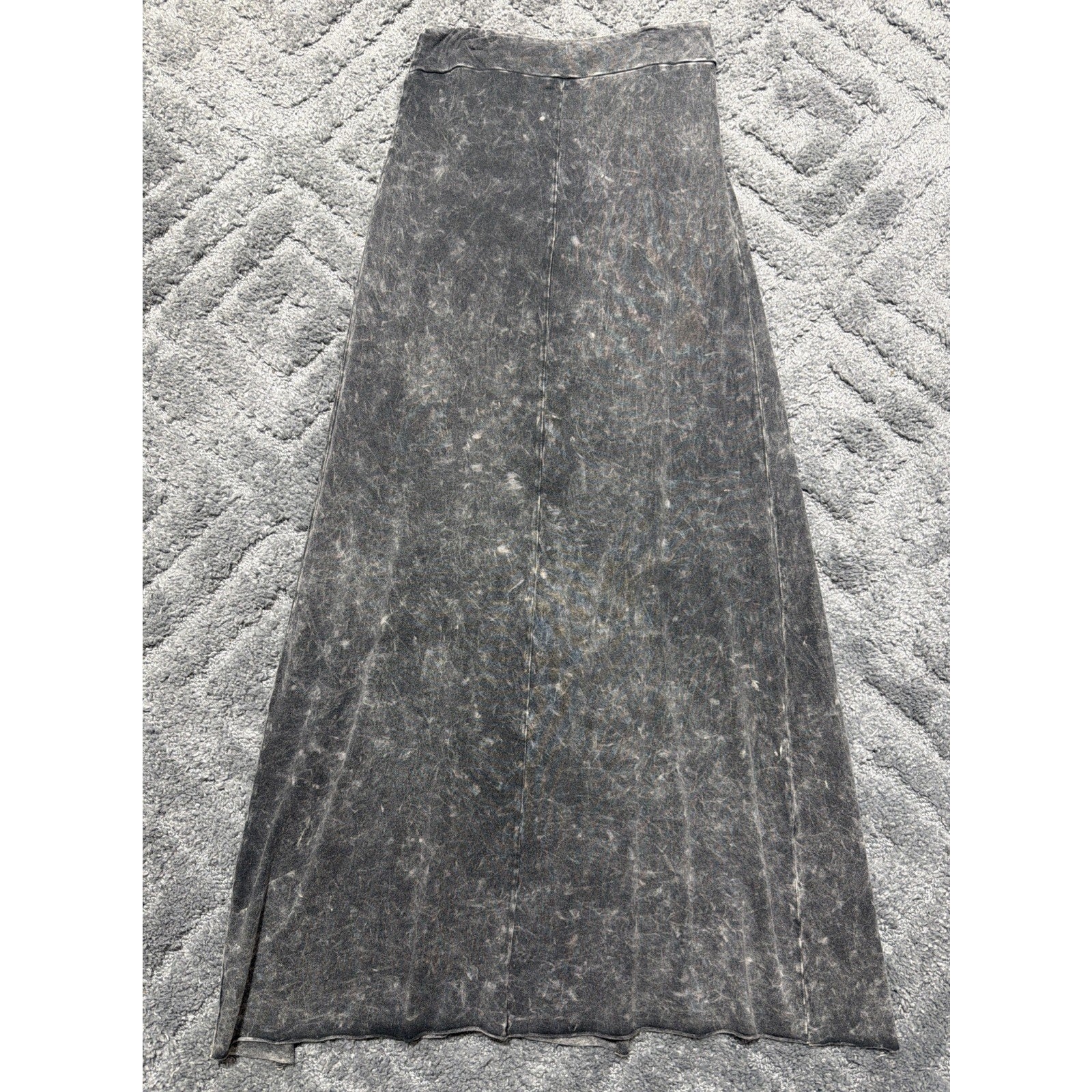 Tribe Kelley Womens Mineral Wash Maxi Skirt Size Medium Made In USA
