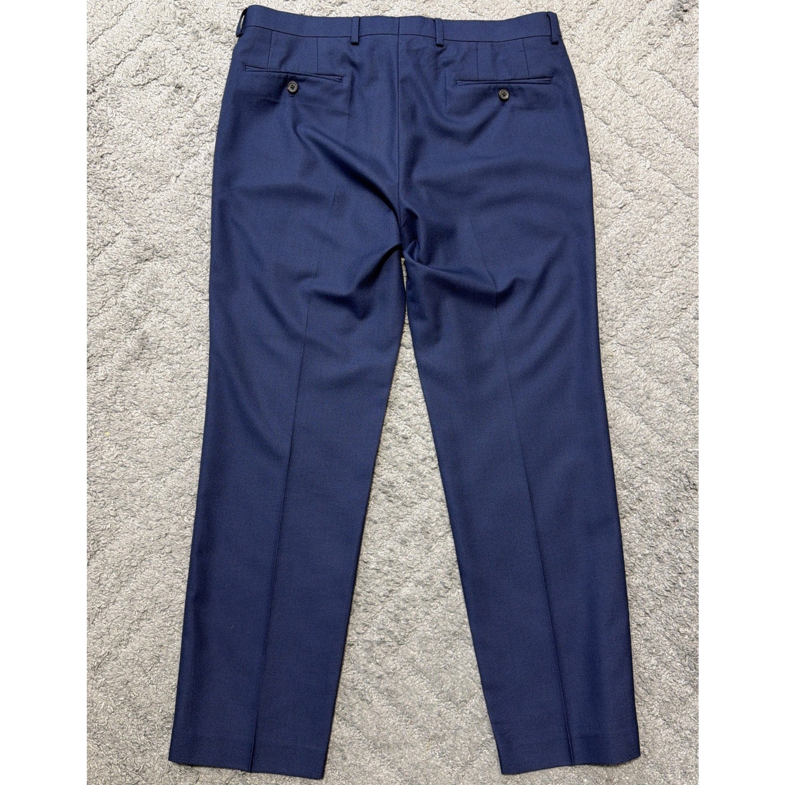 Lauren Ralph Lauren Slim Fit Dress Pants Navy Blue Pinstripe Size 34x30 Men’s