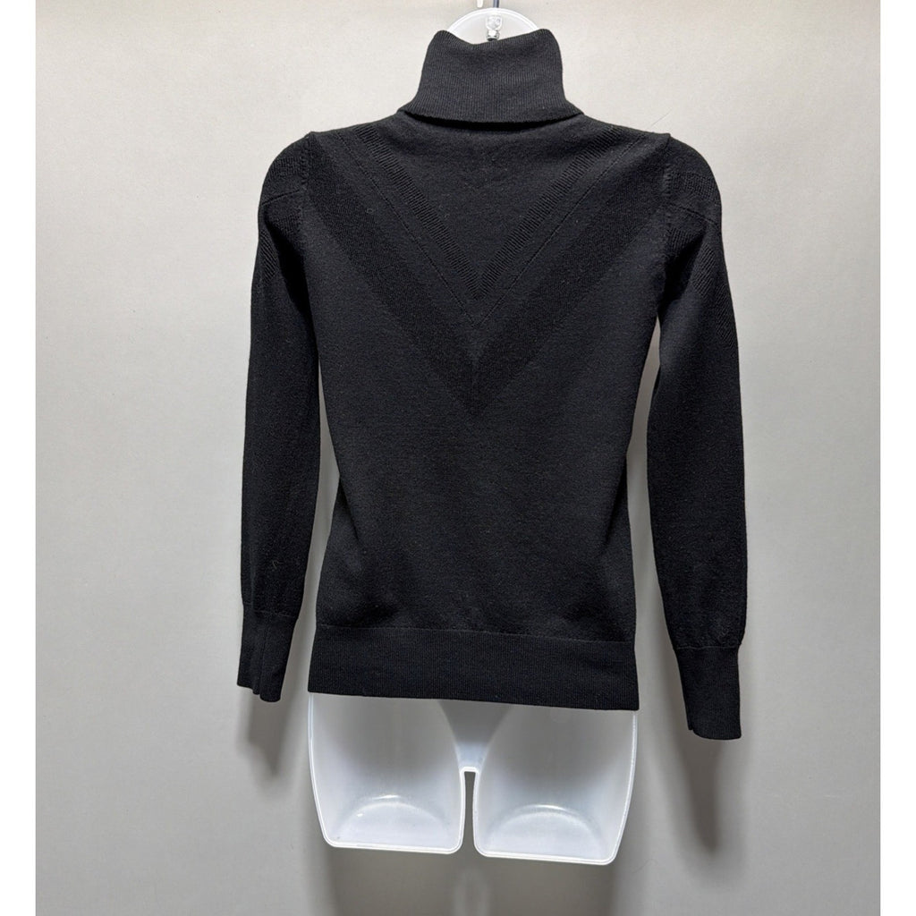 Banana Republic 100% Merino Wool Turtleneck Sweater Women’s Small Black