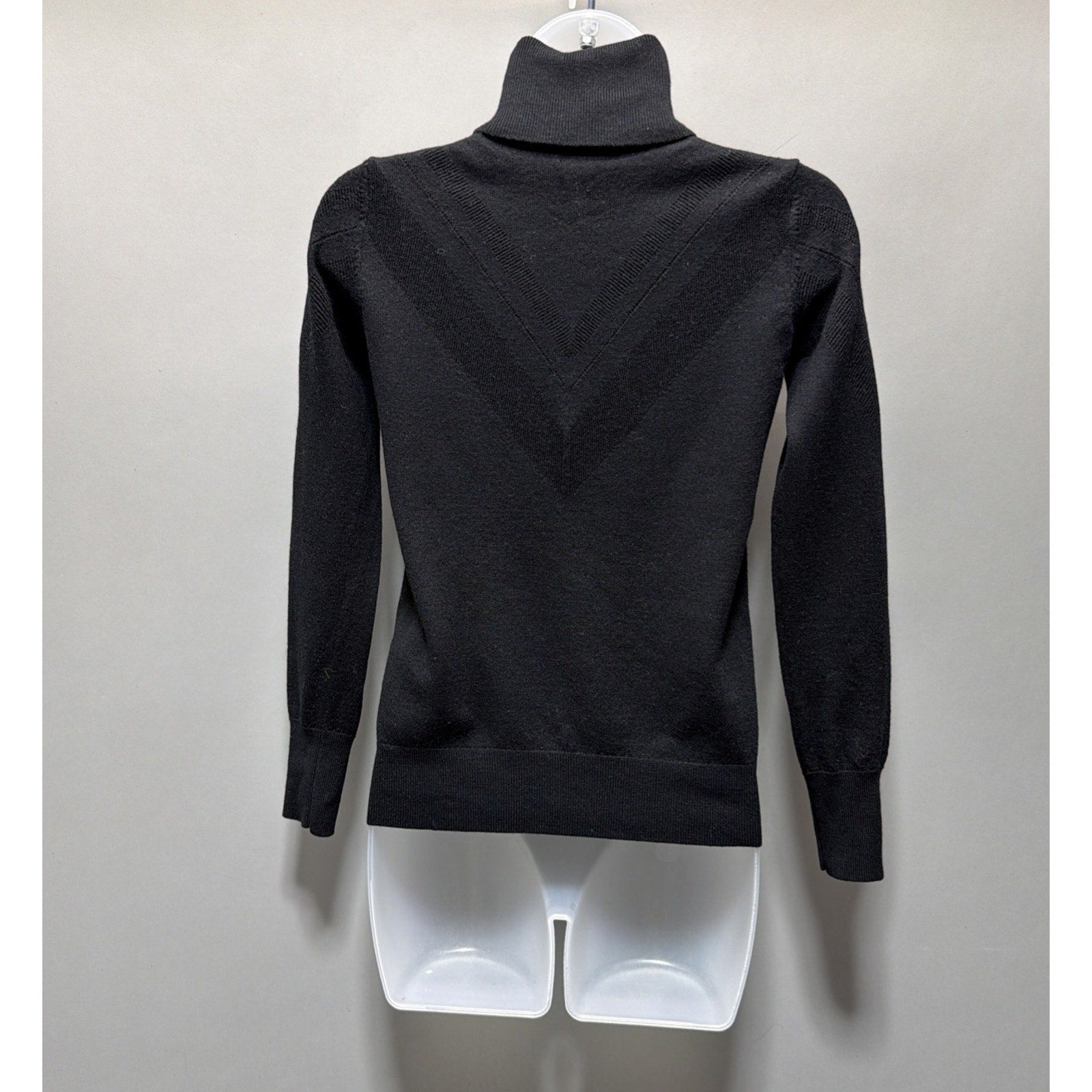 Banana Republic 100% Merino Wool Turtleneck Sweater Women’s Small Black