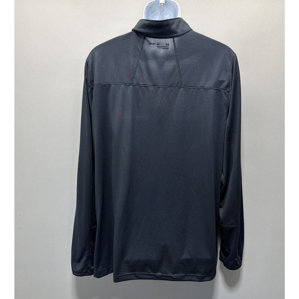 New Under Armour Men's Locker 1/4 Zip Pullover Black Adult XXL NWT