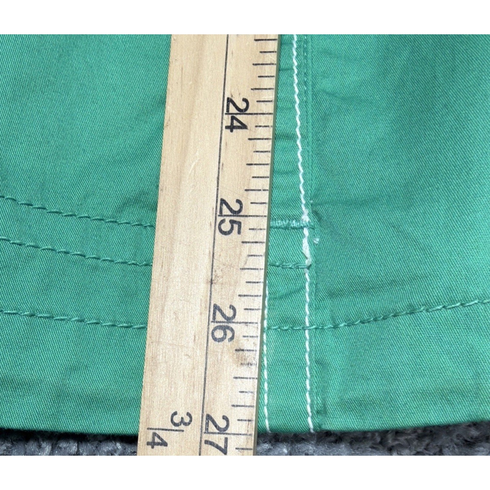 Oleg Cassini Sport Vintage Green Snap-Button Jacket Women's Size Large