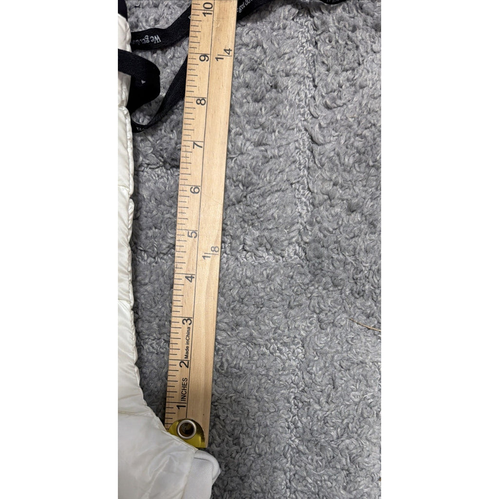 Holden Hybrid Down Jogger Pants Quilted Puffer Pull On White Pearl Womens Small