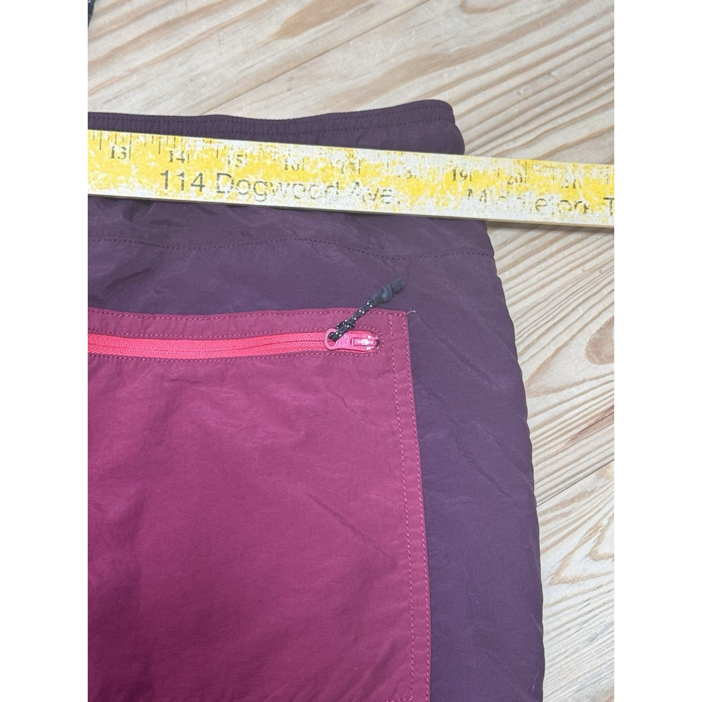 American Eagle Wind Pants Maroon Chino Casual Work Active Wear Ladies Women’s XL