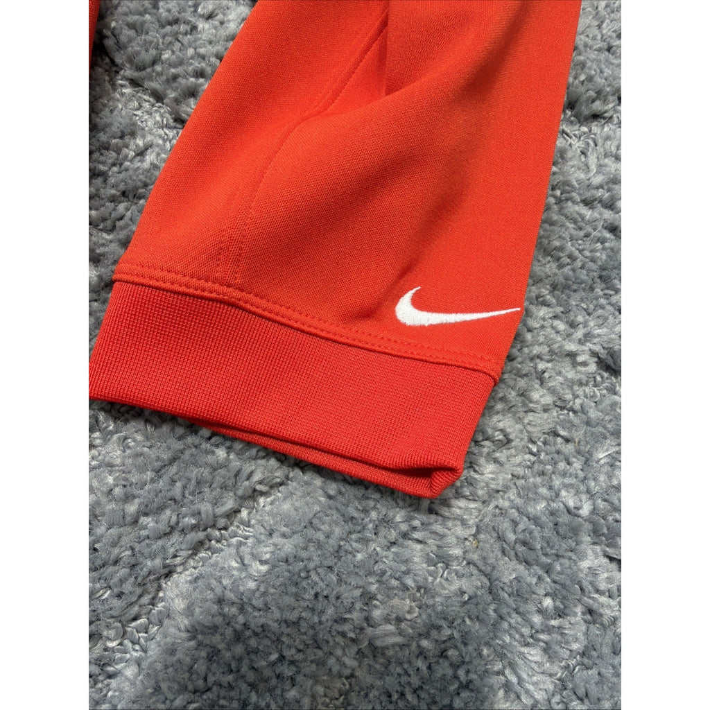 NIKE GOLF Tour Performance DriFit Longsleeve Polo Shirt Mens XXL Red 508332-826