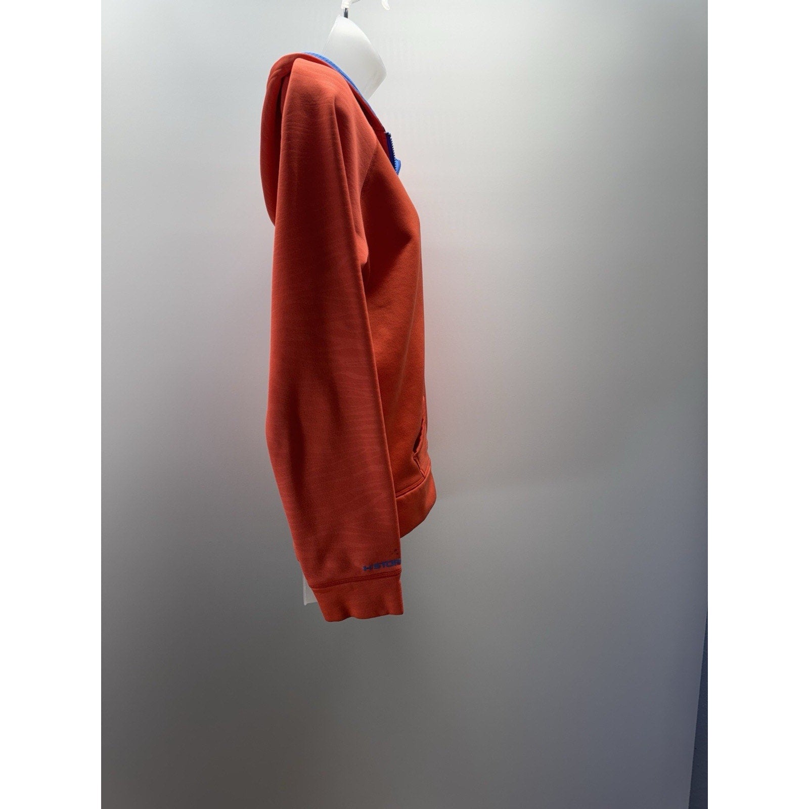 UNDER ARMOUR STORM Hoodie YLG Loose Cold Gear Tangerine Orange Sweatshirt No Tag